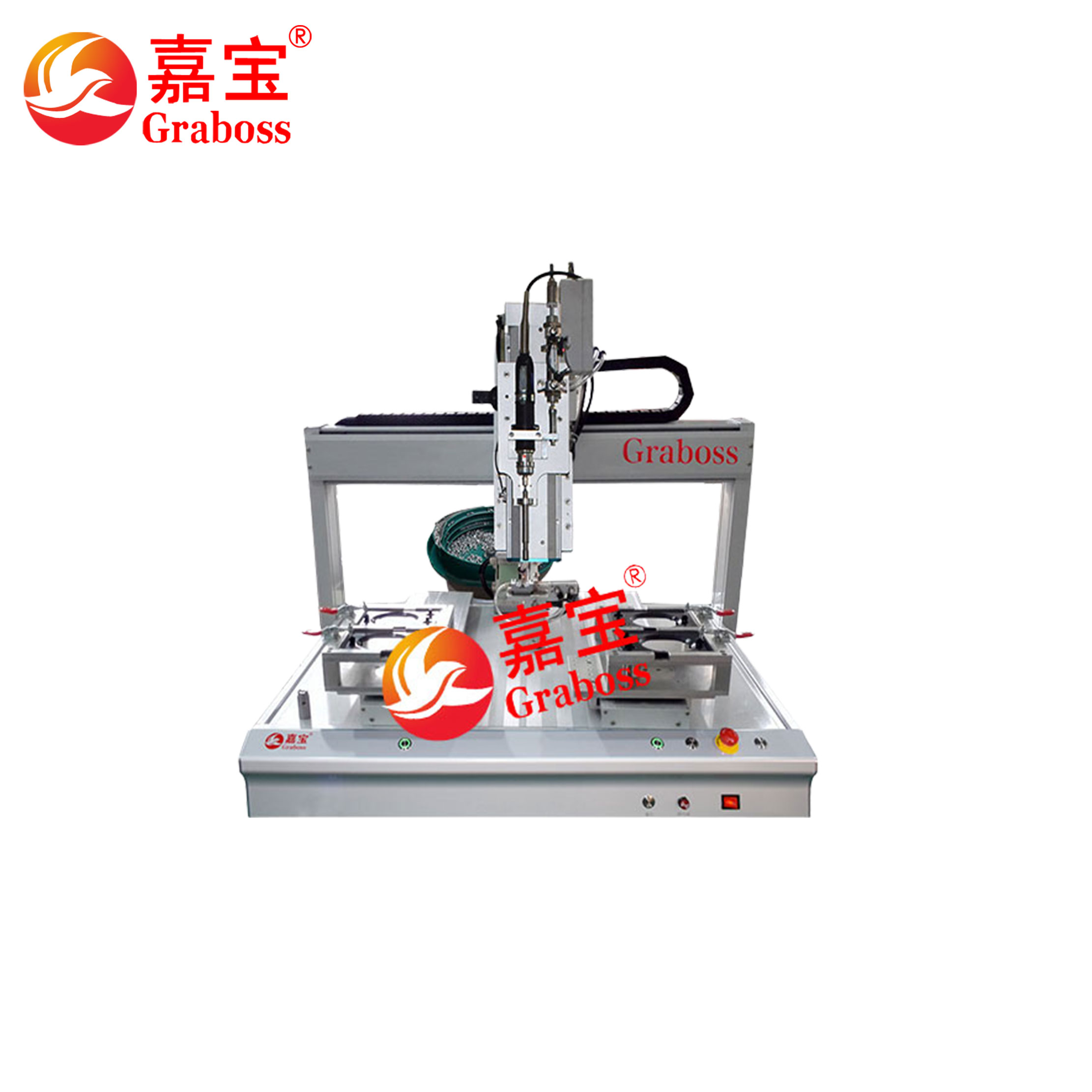 桌面雙Y軸外六角全自動鎖螺母設(shè)備